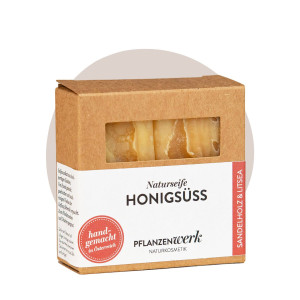 Naturseife Honigsüss 90 g - Pflanzenwerk