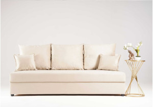 Klasyczna prosta sofa rozkładana Paco