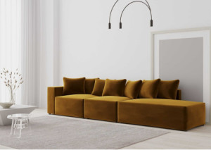 Elegancka Sofa Do Salonu Sugoi Lewostronna