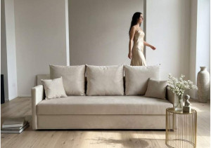 Mała sofa rozkładana do salonu ARKADIA