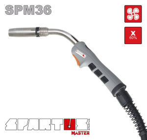 Uchwyt spawalniczy MIG/MAG EURO SPARTUS MASTER 360 5m MB36-5m  SPM36