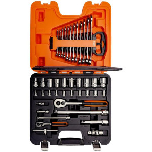 Bahco - Zestaw nasadek 1/4 ” i 1/2 ” 41 elementów  S410
