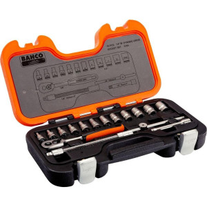 Bahco - Zestaw nasadek 1/4 " 16 elementów  S160