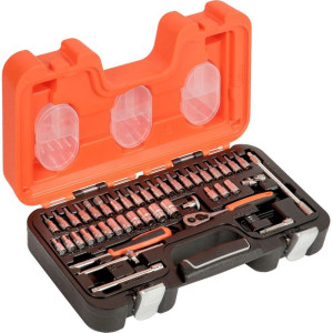 Bahco - Zestaw nasadek 1/4 " 46 elementów S460