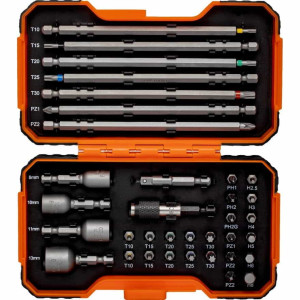 Bahco – 1/4 " zestaw bitów i nasadek - 35 szt. 59/S35BC