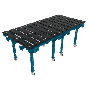 Modułowy Stół Spawalniczy MWT Podwójny Azotowany 2400 x 1200 mm