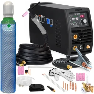Spawarka Inwertorowa Spartus Easy TIG 203 P DC HF z Pulsem Zestaw #1