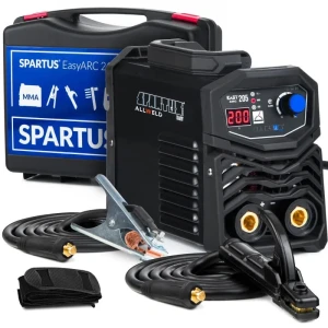 Spawarka Inwertorowa Spartus Easy ARC 205 VRD, MMA + TIG DC Lift