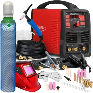 Spawarka Weldman Tornado TIG 210 AC DC HF Puls Zestaw #2