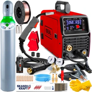 Spawarka Ideal Tecno MIG 202 LED SYNERGIC Zestaw #1