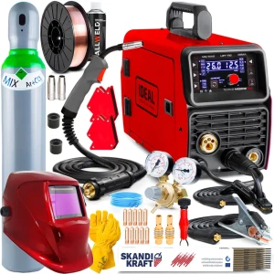 Spawarka Ideal Tecno MIG 202 LED SYNERGIC Zestaw #2