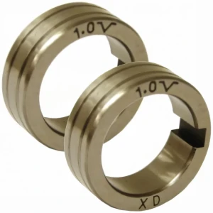 Rolka podajnika drutu 0.8 - 1.0 V do Stali 22 x 10 x 30 mm migomat  MIG MAG (2 sztuki) 0,8 - 1,0