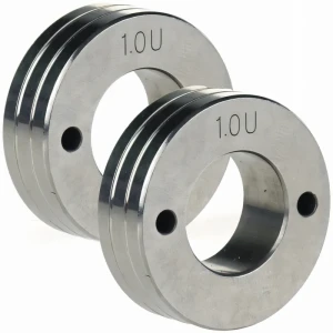 Rolka podajnika drutu 37 mm 1.0 - 1.2 U do Aluminium 37 x 19 x 12 mm migomat  MIG MAG (2 sztuki)  1,0 - 1,2