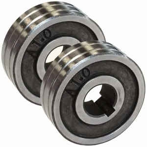 Rolka podajnika drutu 30 mm 1.0 - 1.2 U do Aluminium 30 x 10 x 10 mm migomat MIG MAG (2 sztuki) 1,0 - 1,2