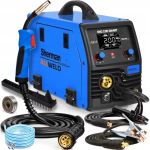 Spawarka Migomat Sherman MIG 200 SMART MMA TIG DC Flux