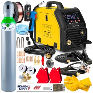 Spawarka Migomat Magnum MIG 213 Synergia TIG Lift FLUX - Zestaw #1