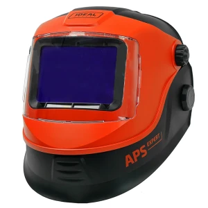 Przyłbica spawalnicza automatyczna IDEAL APS Expert P33 RC2 F1 BLACK+RED