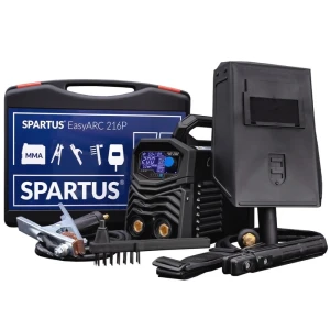 Spawarka Elektrodowa MMA Spartus Easy Arc 216 P z Pulsem i Walizką