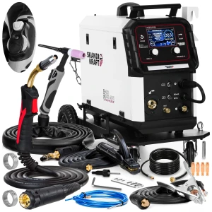 Spawarka 4w1 SKANDI KRAFT iTECH MIG 255 4in1 Dual Pulse HF Migomat