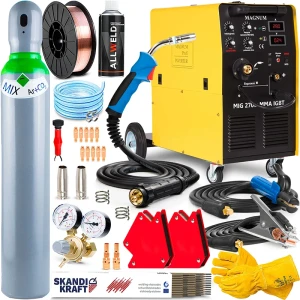 Spawarka Migomat Magnum MIG MAG 270 W MMA IGBT Zestaw #1