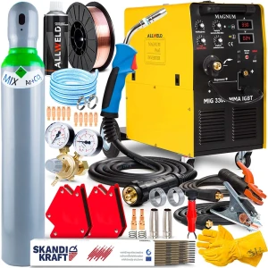 Spawarka Migomat Magnum 330 W MIG MAG Lutospawanie Zestaw #1