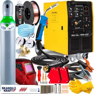 Spawarka Migomat Magnum 330 W MIG MAG Lutospawanie Zestaw #2