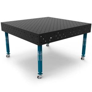 Stół Spawalniczy Na Kołach GPPH ECO Fi16 Siatka Diagonalna - 1500 x 1480 mm