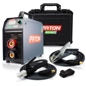 Spawarka inwertorowa MMA Paton ECO-200 230 V 40% 200 A z walizką