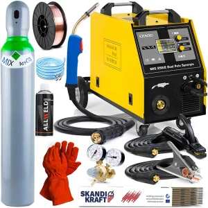 Spawarka Magnum MIG 250/2 Dual Puls Synergia - Migomat 3w1 Tig Lift Zestaw #1AK