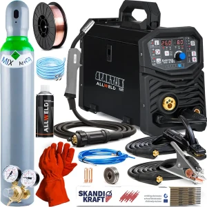 Spawarka Migomat Spartus Easy MIG 210 S Synergia Zestaw #1 AK