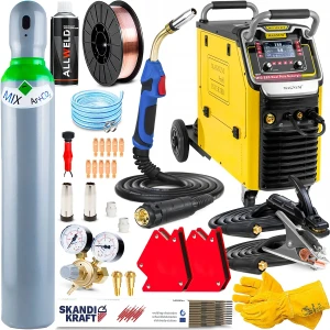 Spawarka Migomat Magnum MIG 285 Dual Puls Synergia - 280A 400V Zestaw #1