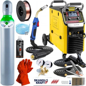 Spawarka Migomat Magnum MIG 285 Dual Puls Synergia - 280A 400V Zestaw #1 AK