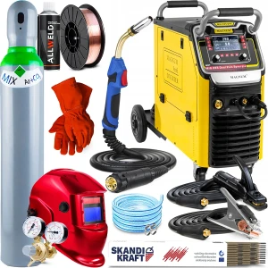 Spawarka Migomat Magnum MIG 285 Dual Puls Synergia - 280A 400V Zestaw #2 AK