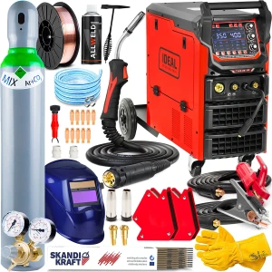 Spawarka Migomat Ideal Tecno MIG 331 S-pulse Synergic - 400V z Pulsem - Zestaw #3