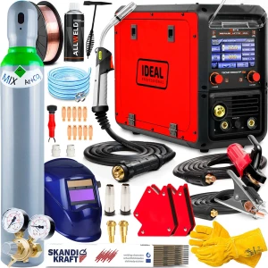 Spawarka Migomat Ideal Tecno MIG 337 Pulse Synergic LCD - Zestaw #3