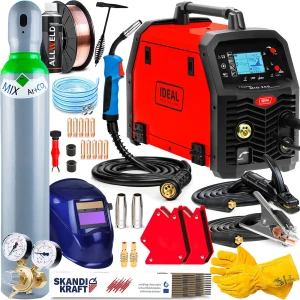 Spawarka Migomat Ideal Tecno MIG 205 LCD Synergic 4x4 v3 - Zestaw #3