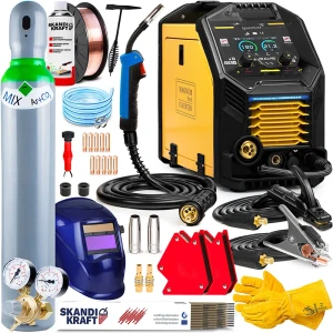 Spawarka inwertorowa Magnum MIG 201 Alu Pro Synergia 230V 200A - Zestaw #3