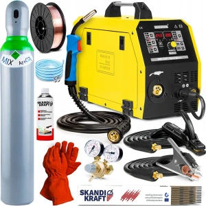 Spawarka Migomat Magnum MIG 210 L Synergia 4x4 200 A Flux - Zestaw #1 AK