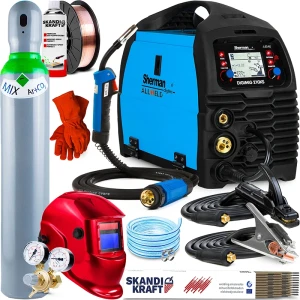 Spawarka Migomat Sherman Digimig 210 XS MIG MAG MMA Tig Lift Zestaw #2 AK
