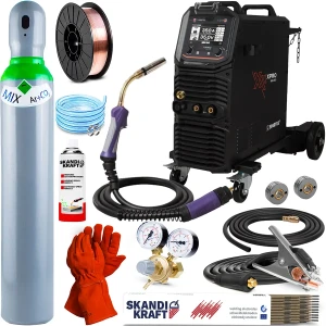 Spawarka Spartus XPro MIG 350 pakiet 400V 4R Puls TIG DC 350A Synergia - Zestaw #1 AK