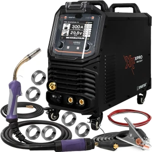 Spartus XPro MIG 310 Dual Pulse - 300A 400V 4R Synergia Tig Lift i MMA Pulse