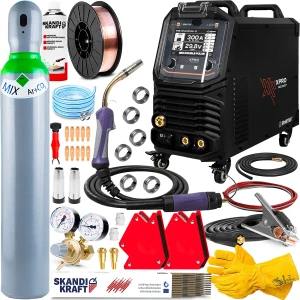 Spartus XPro MIG 310 Dual Pulse - 300A 400V 4R Synergia Tig Lift i MMA Pulse - Zestaw #1