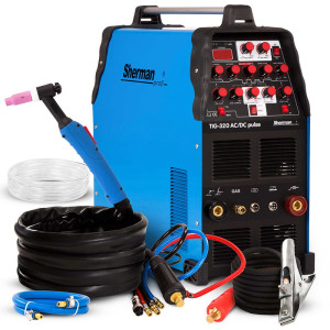 Spawarka Inwertorowa Sherman TIG AC DC Z Pulsem 320 A 400 V