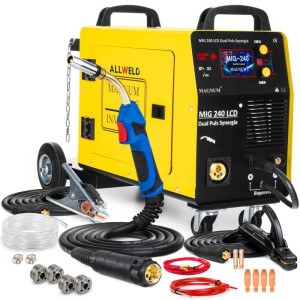 Spawarka Migomat Magnum MIG 240 Dual Puls Synergia LCD