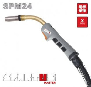 Uchwyt spawalniczy MIG/MAG EURO SPARTUS MASTER 240 3m MB24-3m SPM24