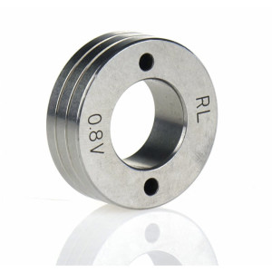Rolka podajnika drutu 37 mm 0.8 - 1.0 V do Stali 37 x 19 x 12 mm migomat MIG MAG 0,8 - 1,0