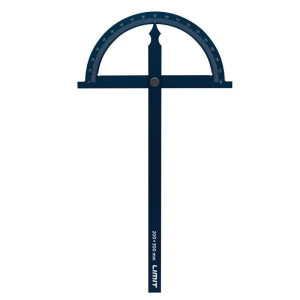 Kątomierz tarczowy aluminiowy Limit PRD 200x300 mm 277450409