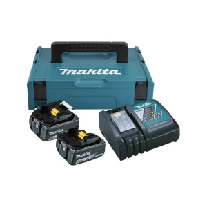 Makita - Zestaw zasilający 18 V MAKPAC 2 x 5.0 AH BL1850B + DC18RC
