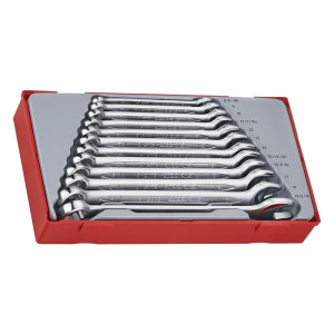 Klucze płasko-oczkowe w zestawie Tengtools TT1236 27560101