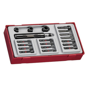 19 elementowy zestaw wkrętaka udarowego Tengtools TTID19 277820106